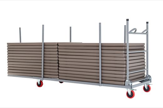 Carro plegable XL trolley con base extensible