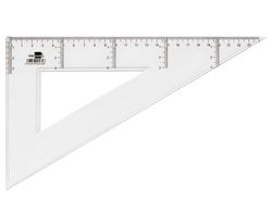 Cartabon Liderpapel 25 cm Plastico Cristal