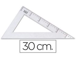 Cartabon Liderpapel 30 cm Plastico Cristal