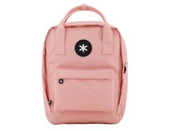 Cartera antartik mochila 2 asas y bolsillos exteriores coral 300x115x390 mm