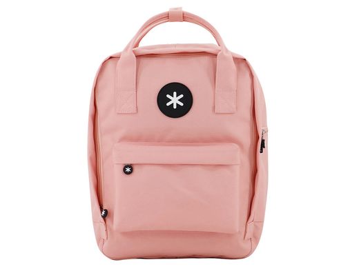 Cartera antartik mochila 2 asas y bolsillos exteriores coral 300x115x390 mm