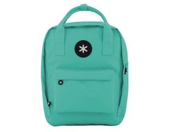 Cartera antartik mochila 2 asas y bolsillos exteriores menta 300x115x390 mm