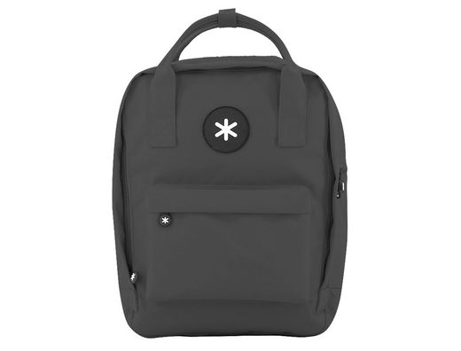 Cartera antartik mochila 2 asas y bolsillos exteriores negro 300x115x390 mm