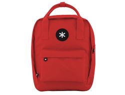 Cartera antartik mochila 2 asas y bolsillos exteriores rojo 300x115x390 mm