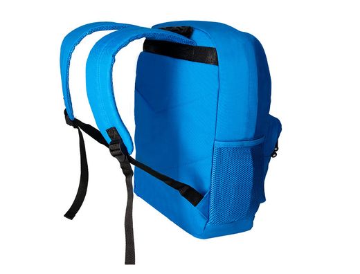 Cartera antartik mochila con asa y bolsillo frontal concremallera color azul 320x140x430 mm