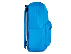 Cartera antartik mochila con asa y bolsillo frontal concremallera color azul 320x140x430 mm