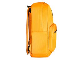 Cartera antartik mochila con asa y bolsillo frontal concremallera color mostaza 320x140x430 mm