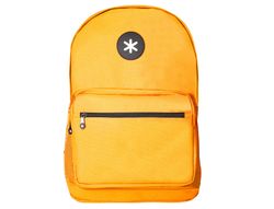 Cartera antartik mochila con asa y bolsillo frontal concremallera color mostaza 320x140x430 mm
