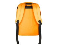 Cartera antartik mochila con asa y bolsillo frontal concremallera color mostaza 320x140x430 mm
