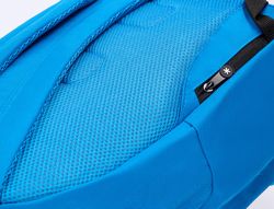 Cartera antartik mochila con asa y bolsillos con cremallera color azul 310x160x410 mm