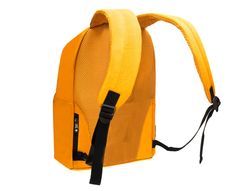 Cartera antartik mochila con asa y bolsillos con cremallera color mostaza 310x160x410 mm