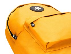 Cartera antartik mochila con asa y bolsillos con cremallera color mostaza 310x160x410 mm