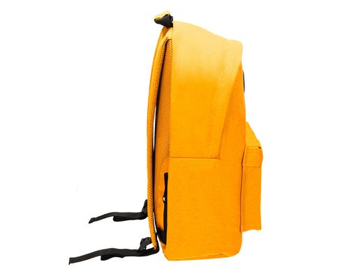 Cartera antartik mochila con asa y bolsillos con cremallera color mostaza 310x160x410 mm