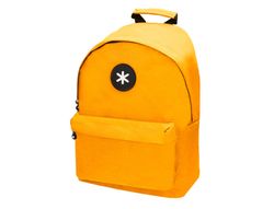 Cartera antartik mochila con asa y bolsillos con cremallera color mostaza 310x160x410 mm