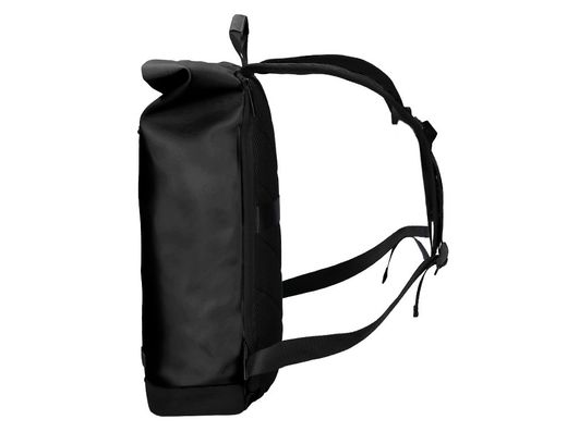 Cartera antartik mochila water proof enrollable diseño casual color negro 480x130x280 mm