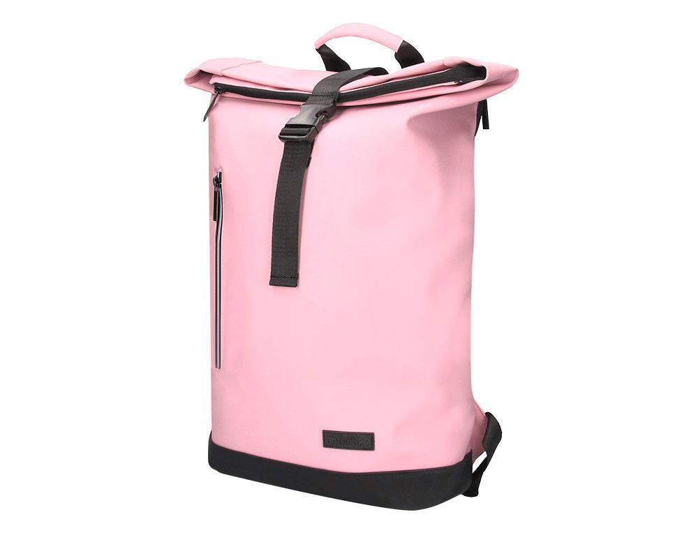 Cartera antartik mochila water proof enrollable diseño casual color rosa 480x130x280 mm