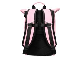 Cartera antartik mochila water proof enrollable diseño casual color rosa 480x130x280 mm