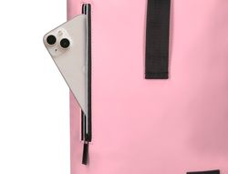 Cartera antartik mochila water proof enrollable diseño casual color rosa 480x130x280 mm
