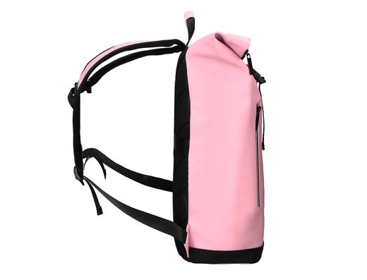 Cartera antartik mochila water proof enrollable diseño casual color rosa 480x130x280 mm