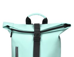Cartera antartik mochila water proof enrollable diseño casual color turquesa 480x130x280 mm