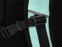 Cartera antartik mochila water proof enrollable diseño casual color turquesa 480x130x280 mm