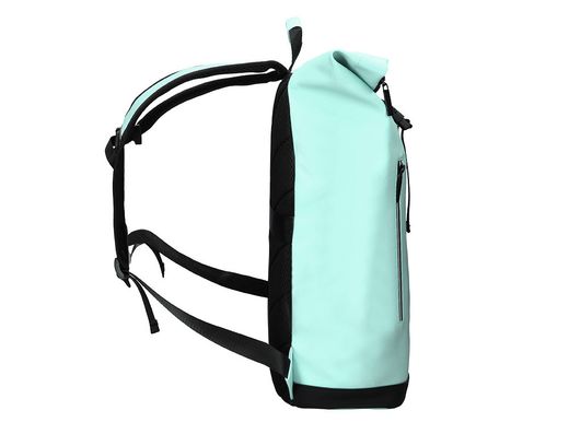 Cartera antartik mochila water proof enrollable diseño casual color turquesa 480x130x280 mm