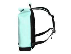 Cartera antartik mochila water proof enrollable diseño casual color turquesa 480x130x280 mm