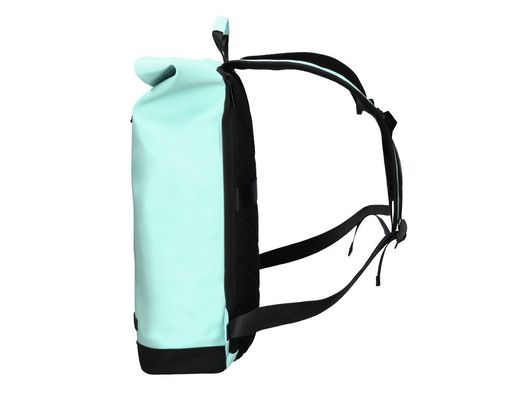 Cartera antartik mochila water proof enrollable diseño casual color turquesa 480x130x280 mm