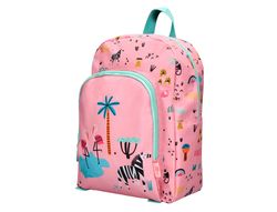 Cartera escolar liderpapel moc hila infantil safari diseño cebra rosa 330x100x250 mm