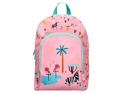 Cartera escolar liderpapel moc hila infantil safari diseño cebra rosa 330x100x250 mm