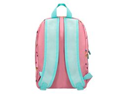 Cartera escolar liderpapel moc hila infantil safari diseño cebra rosa 330x100x250 mm
