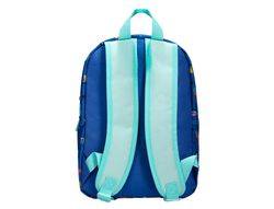 Cartera escolar liderpapel moc hila infantil safari diseño cocodrilo azul marino 330x100x250 mm