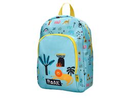 Cartera escolar liderpapel moc hila infantil safari diseño leon azul 330x100x250 mm