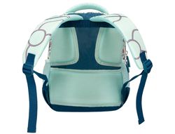 Cartera escolar liderpapel moc hila multibolsillo infantil cars azul 350x110x270 mm