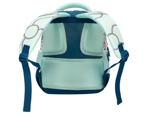 Cartera escolar liderpapel moc hila multibolsillo infantil cars azul 350x110x270 mm