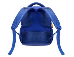Cartera escolar liderpapel moc hila multibolsillo infantil dino azul 350x110x270 mm