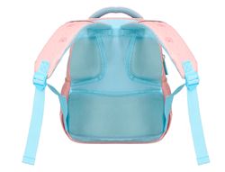 Cartera escolar liderpapel moc hila multibolsillo infantil rainbows rosa 350x110x270 mm