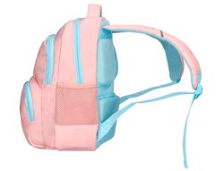 Cartera escolar liderpapel moc hila multibolsillo infantil rainbows rosa 350x110x270 mm