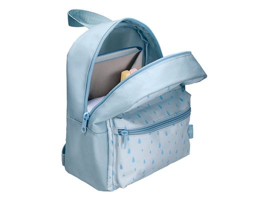 Cartera preescolar liderpapel mochila infantil diseño azul 250x115x210 mm