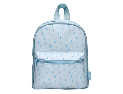 Cartera preescolar liderpapel mochila infantil diseño azul 250x115x210 mm