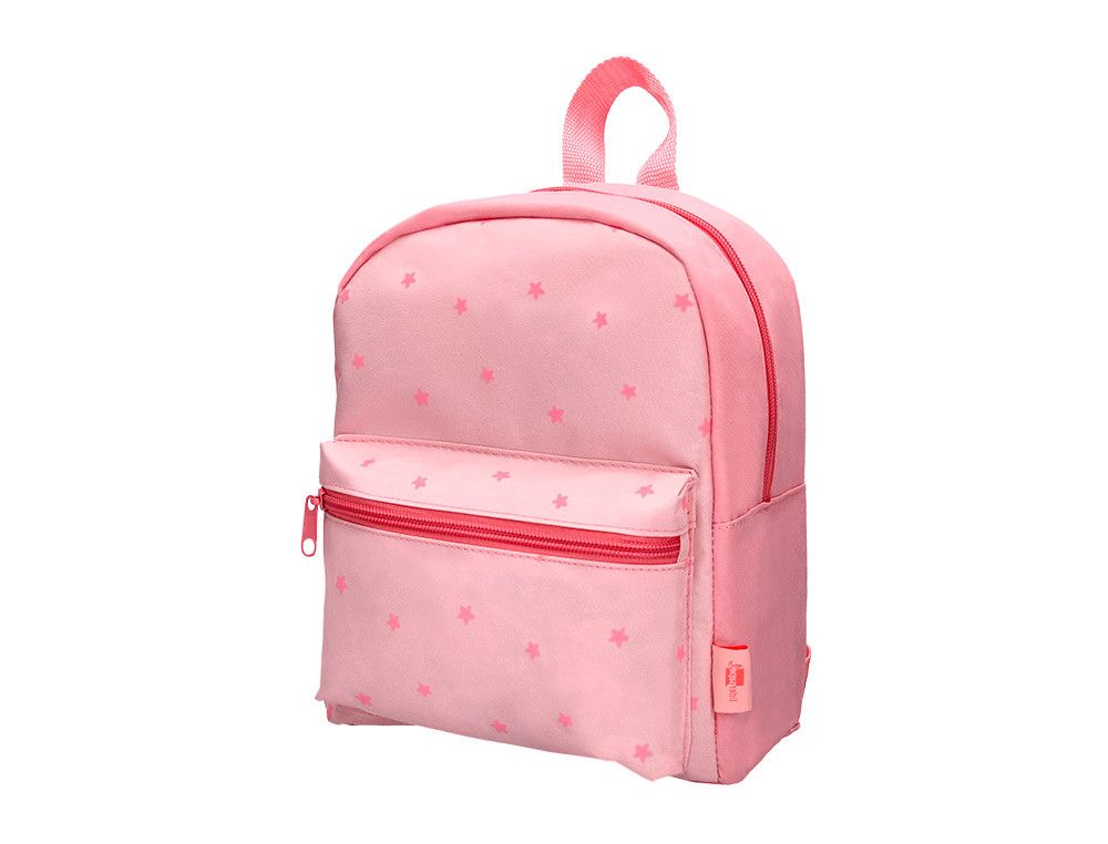 Cartera preescolar liderpapel mochila infantil diseño rosa 250x115x210 mm