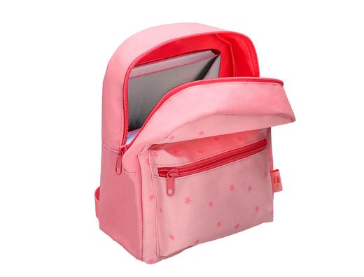 Cartera preescolar liderpapel mochila infantil diseño rosa 250x115x210 mm