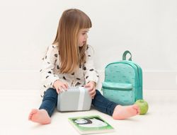 Cartera preescolar liderpapel mochila infantil diseño verde 250x115x210 mm