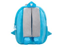 Cartera preescolar liderpapel mochila infantil peluche tiburon 260x100x240 mm