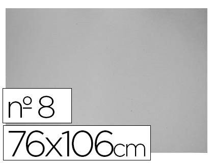 Carton Gris Nº 8 76X106 cm -Hoja