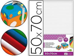 Carton Ondulado Liderpapel 50 X 70Cm 320G/M2 Blanco