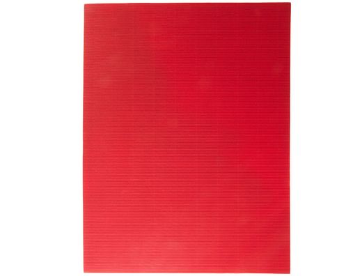 Carton Ondulado Liderpapel 50 X 70Cm 320G/M2 Rojo