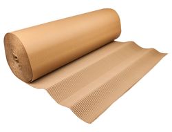 Carton ondulado q-connect 0,90x25 m 250 g/m2 kraft