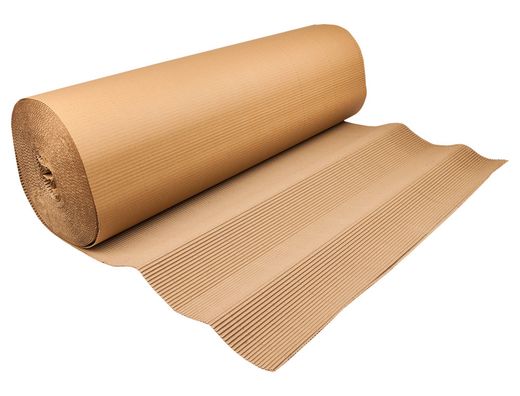Carton ondulado q-connect 0,90x25 m 250 g/m2 kraft