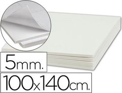 Carton Pluma Liderpapel Adhesivo 1 Cara 100X140 cm Espesor 5 Mm